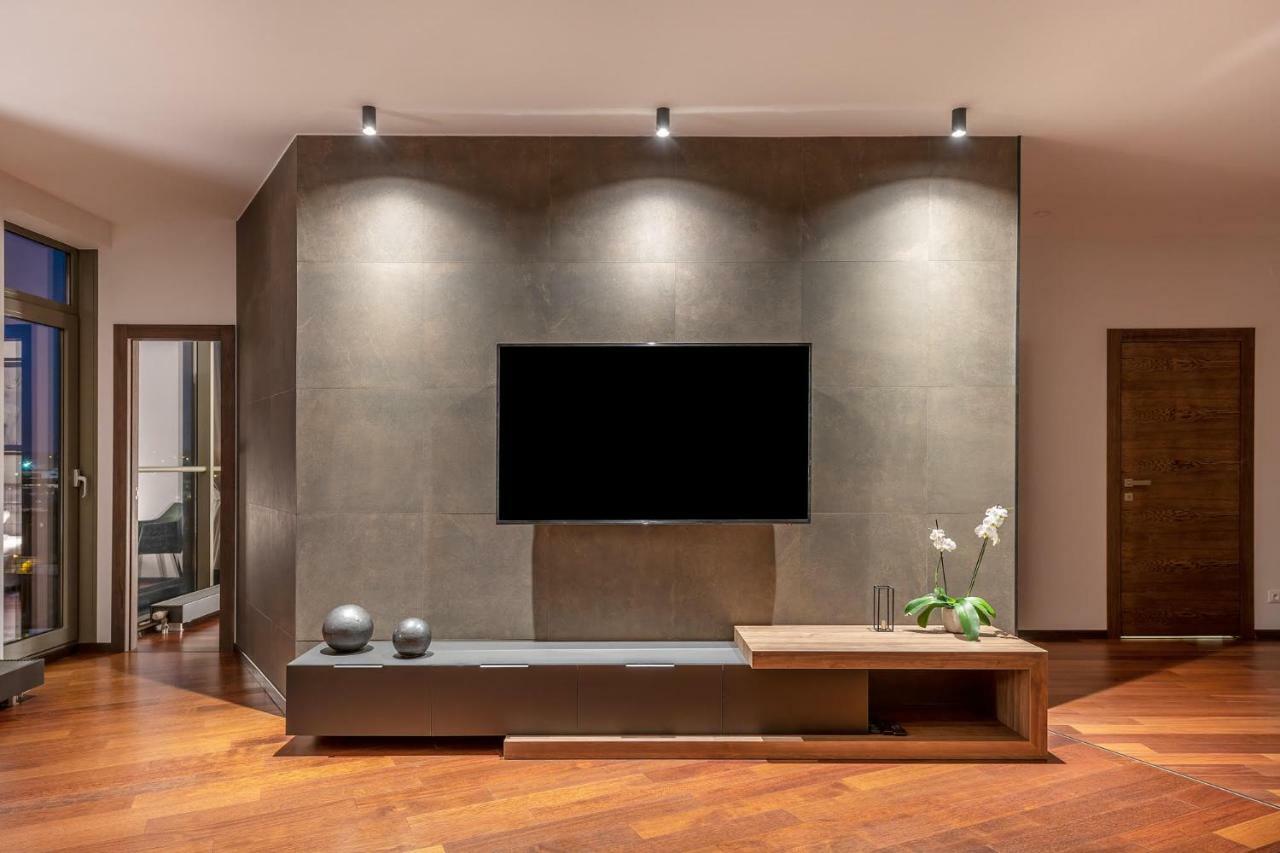 Luxury Panoramic Vilnius Apartment Exterior foto