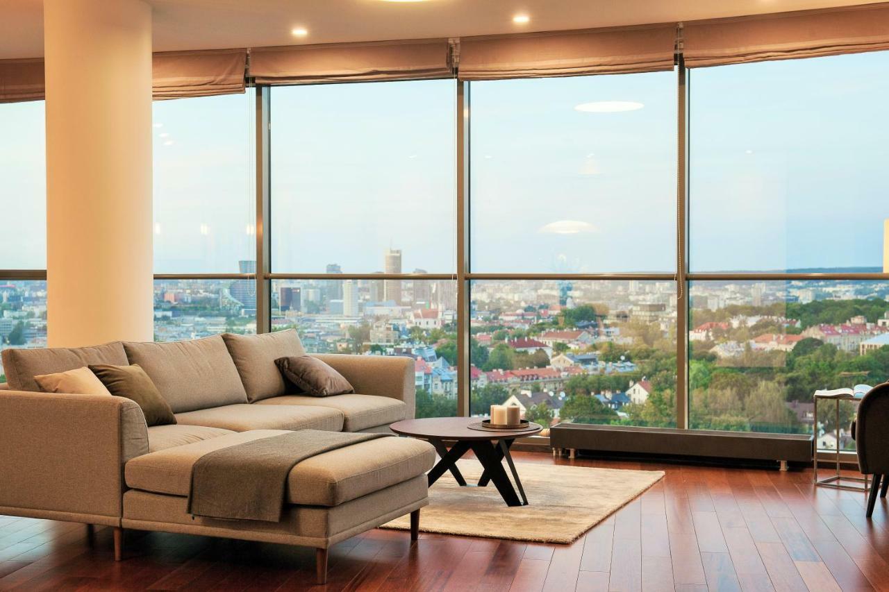 Luxury Panoramic Vilnius Apartment Exterior foto