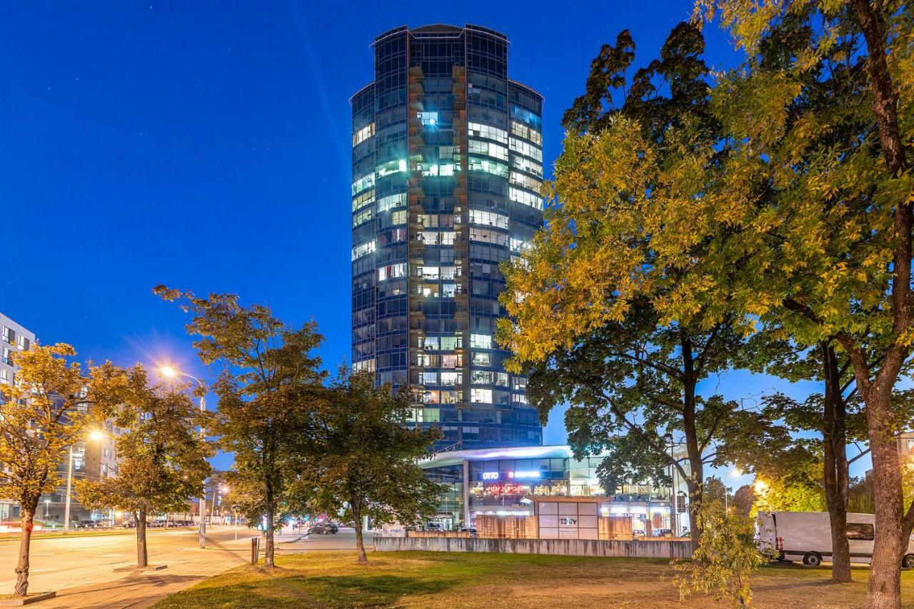 Luxury Panoramic Vilnius Apartment Exterior foto